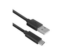 ACT AC7350 câble USB USB 2.0 1 m USB C USB A Noir