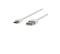 - Câble USB - 24 pin USB-C (M) pour USB (M) - USB 2.0 - 95 cm - blanc