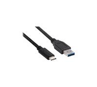- Câble USB - 24 pin USB-C (M) pour USB (M) - USB 3.1 Gen 2 - 3 A - 1 m - connecteur C réversible