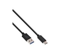 - Câble USB - 24 pin USB-C (M) pour USB type A (M) - USB 3.1 - 3 A - 1 m - noir