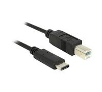 - Câble USB - 24 pin USB-C (M) pour USB type B (M) - USB 2.0 - 3 A - 50 cm - noir