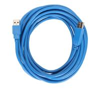 Câble USB 3.0 A à B mâle à mâle, accessoires d'imprimante à ouverture carrée haute vitesse, 5 mètres