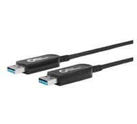 Microconnect USB3.0AA10BOP câble USB USB 3.2 Gen 1 (3.1 Gen 1) 10 m USB A Noir