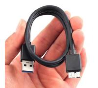 Câble USB 3.0 A mâle vers Micro B mâle pour transfert de données, adaptateur haute vitesse pour disque dur