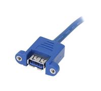 StarTech.com Câble USB 3.0 USB3SPNLAFHD monté sur panneau 2 ports A vers carte mère F/F