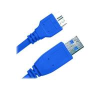 Câble USB 3.0 JOUJYE 0,5m bleu