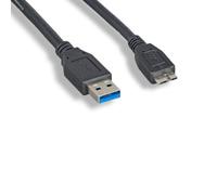 Câble USB 3.0 Kentek SpuerSpeed de 1,8 m (6 pieds) pour disque dur de jeu Seagate pour Xbox STEA2000403, STEA4000402
