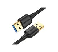 UGREEN Câble USB 3.0 Type A Mâle vers Mâle pour Disque Dur Externe, Caméra, Refroidisseur PC Portable etc. (2m): High-tech