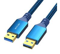 Câble USB 3.0 mâle vers mâle de longueur multiple 5 Gbit/s Vitesse de transmission de données