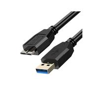 Avizar Câble USB 3.0 Micro B pour Samsung Galaxy S5 Note 3 Note Pro 12.2 1,8m