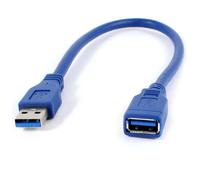 Câble USB 3.0 - SODIAL - Mâle à Femelle - 30cm - Couleur Bleu - Extension de connexion