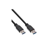 InLine Câble USB 4043718233991 – USB 3.2 Gen 1 (3.1 Gen 1) A à A 5 m Noir
