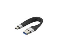 Câble USB 3.0 USB-A vers USB-C 3.2 Gen2 15W M/M ICOC USBC-FL-U322