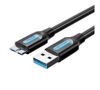 Câble USB 3.0 - VENTION - Micro-B - 1,5 m - Charge rapide 2 A - Vitesse 5 Gbit/s