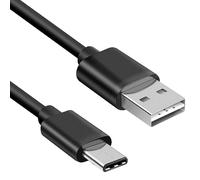 Câble Usb 3.1 De Type C Compatible Avec Blackview Bv4800 Bv6200 Pro Bv5300 Bv8900 Bv9300 Bv9200 Bv7200 Bv7100 Bv5200 Bl8800 Oscal S80 Avec Long Connecteur Pc Usb-C Câble De Charge Données Noir