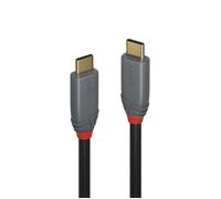 LINDY Câble USB USB 3.2 Gen2x2 USB-C® mâle, USB-C® mâle 1.50 m noir, gris 36902