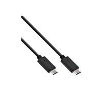 InLine USB 3.1 Typ C, 1m câble USB USB 3.2 Gen 2 (3.1 Gen 2) USB C Noir