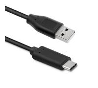 Câble USB 3.1 Type C mâle Qoltec | Câble USB 2.0 Type A mâle | 0,25 m