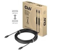 Club3D Câble USB 3.2 Type-C vers Type-C actif 5 m mâle/mâle Retail