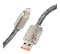 LinQ Câble USB 3A LinQ pour iPhone Gaine renforcée 12m Gris