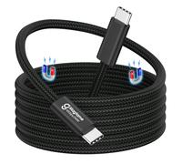 Câble USB 4 240 W, câble USB C magnétique de 2 m, prise en charge de l'écran 8K @ 60 Hz, 4K @ 144 Hz 40 Gpbs, câble USB C vers USB C pour téléphone 15Pro/15ProMax, pour Mac_Books, station d'accueil