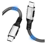 CâBle USB 4,CâBle Thunderbolt 4,CâBle USB-C 40 Gbit/S 240W De 30 Cm,CâBle VidéO 8k@60Hz/5K@60Hz/4K@144Hz,CâBle USB-C PD 3.1 Pour iphone 17 Pro Max/Plus/Pro/iphone 16/15/Air/Macbook Pro/ipad Pro,Pssd