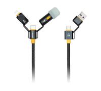 Câble USB 5 en 1 Waka Waka Connect Noir 60 W