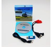 Câble USB 8 en 1 pour simulateur de vol, Phoenix,RealFlight G4,XTR,AeroFly,FMS, forFutaba ESky JR WFLY, 4-8ch, livraison gratuite