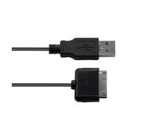 Câble USB A / 30 PIN 1A 1.2m Noir Bigben