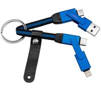 Câble USB-A/C vers USB-C/Lightning format porte clé Power Delivery 100 W [Callstel]