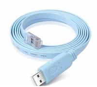 Câble USB à Console SH-RJ45P avec Puce 304 - 1,8 M pour Routeurs et Commutateurs Cisco, Ubiquiti, Juniper, Fortigate et Autres Périphériques Réseau，Compatibilité multifonctionnelle