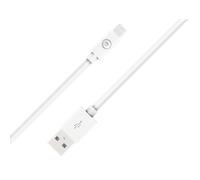 Câble USB A/Lightning 1,2m Blanc - 100% Plastique recy igben