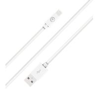 - Câble Lightning - USB mâle pour Lightning mâle - 2 m - blanc