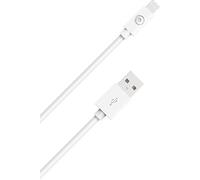 - Câble Lightning - USB mâle pour Lightning mâle - 50 cm - blanc