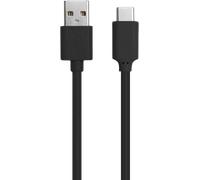 Bigben Connected WOW - Câble USB - USB (M) pour USB-C (M) - 3 A - 1 m - noir