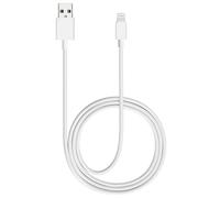 Câble USB-A vers Lightning 1m Modèle Must Havz Charge et Transfert Rapide Grab 'N Go Blanc