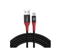 Câble USB-A vers Lightning - SAFE CHARGE - MC-ALIGHTNING-SC - 1,5m - Data Blocker - Noir
