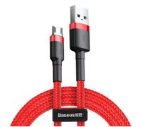 Câble USB-A vers Micro USB - Baseus - Cafule - 1M - Rouge - Quick Charge 3