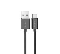 Câble USB-A vers microUSB 2m 12W Noir Puro