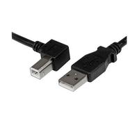 Câble USB A Vers Prise USB B Angulaire Gauche, 3M - STARTECH