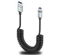 Câble Usb A Vers Usb B 30 Câble Usb Pour Imprimante 5Gbps Usb 30 Câble Pour Imprimante A Mâle Vers B Mâle Compatible Avec Scanner Docking Station,Disques Durs Externes,328Ft[ZHUJ1356]