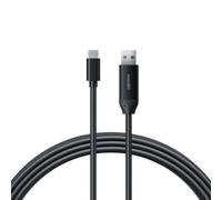 Câble USB-A vers USB-C 10m Insta360 Connect Câble de 10 mètres avec connecteur USB-A vers USB-C et transmission stable, parfait pour relier l'Insta360