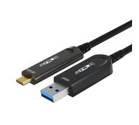 Câble Usb A Vers Usb C À Fibre Optique 10M, Usb 3.2 10Gbps Câble Usb Optique Actif Longue Distance Pour Vr/Ar, Quest2, Webcam, Appareil Photo, Mini Pc Et Plus[HDM5236117]