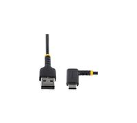StarTech Câble USB A vers USB‑C R2ACR-1M-USB-CABLE 1 m angle droit USB 2.0 3A fibre d'aramide