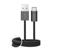 Câble USB-A vers USB-C Fabrik 2.0 1,5m Noir