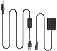 Câble USB AC-LS5 Câble de Tension de Chute Chargeur de Banque d'alimentation Mobile 5V-4.2V + DC Coupleur DK-X1 NP-BX1 Dummy Batterie pour Sony DSC-RX1 DSC RX100 RX1R