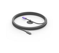 Logitech Câble USB-C MeetUp 2 24 broches USB-C–USB-C 5 m USB 3.2 Gen 2 Graphite