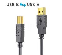 PureLink DS2000-150 Câble USB-A / USB-B Premium Active USB v2.0, 15 m
