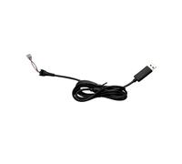 Câble USB avec Anneau Magnétique pour Manette Filaire pour 360, Rallonge de 2,2 M, Noir