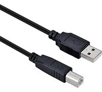 Câble USB B MIDI 3 m compatible avec MOOER GE150 GE200 GE300, Headrush Gigboard, Line 6 HX Stomp, HX Stomp XL, HX Effets, FBV 3, POD HD PRO X, POD Go Câble USB 2.0 pour pédale de guitare multi-effets